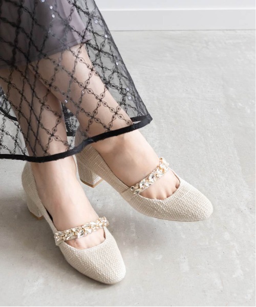 「RANDA」 パンプス M グレー レディース_画像8