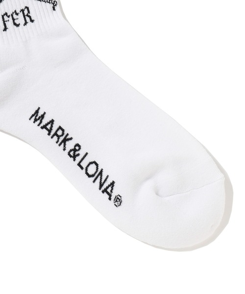 MARK&LONA（マークアンドロナ） 靴下 Jhonson Crew Socks メンズ