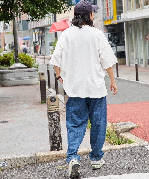 メンズ tシャツ Tシャツ Mark Gonzales/マークゴンザレス MONO-MART別注 ビッグシルエット胸刺繍 半袖Tee｜zozo｜18