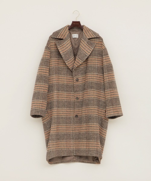 EMMA CLOTHES チェスターコート コート オーバーサイズ フェザー