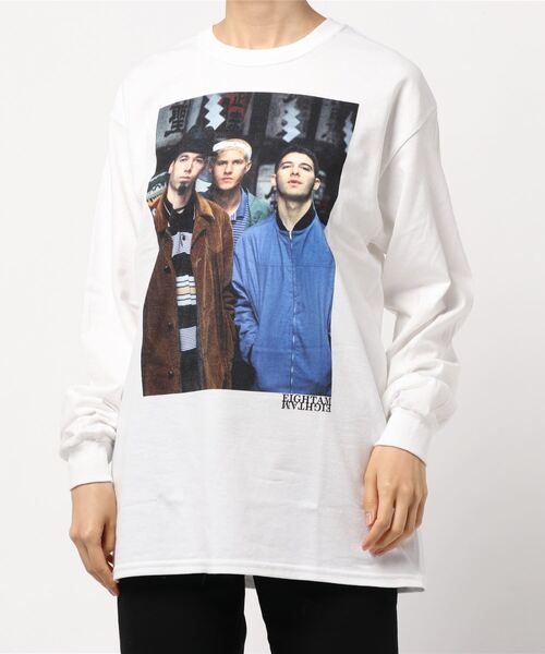 tシャツ 「EIGHTAM」「Beastie Boys」Kevin Cummins Photo T レディース メンズ EIGHTAM tシャツ 「8」「EIGHTAM」「Beastie Boys」Kevin