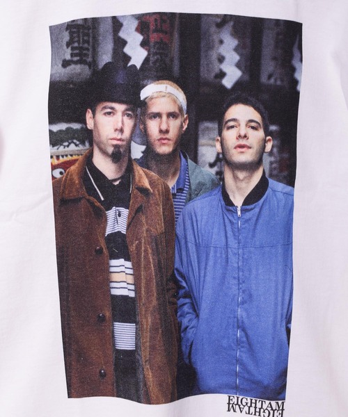 tシャツ 「8」「EIGHTAM」「Beastie Boys」Kevin Cummins Photo T レディース メンズ EIGHTAM tシャツ 「8」「EIGHTAM」「Beastie Boys」Kevin
