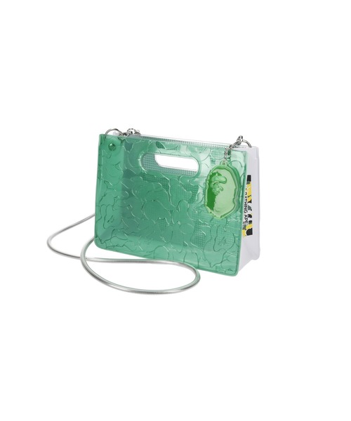 A BATHING APE® X NANA-NANA A5 BAG A BATHING APE X NANA-NANA A5 HORIZONTAL BAG w/ APE HEAD