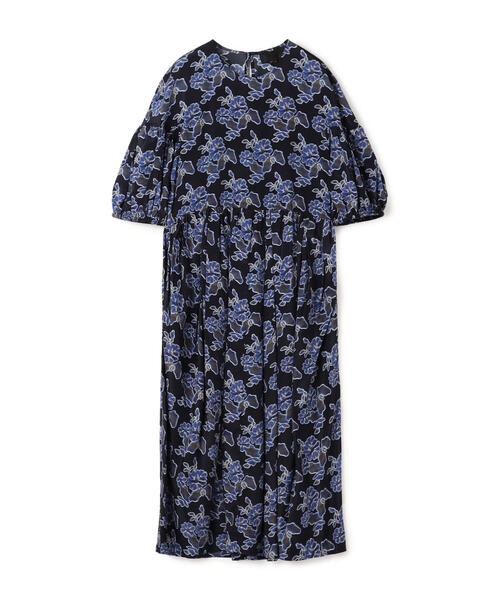 ワンピース NO.6 レーヨンンシルク ボタニカルワンピース : 67534793  