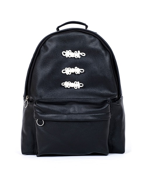 ら*る様 【極美品】Dakota レザー　リュック　オーリオ　ターンロック　黒 ankoROCK デイバック リュック バリエーションレザーリュック