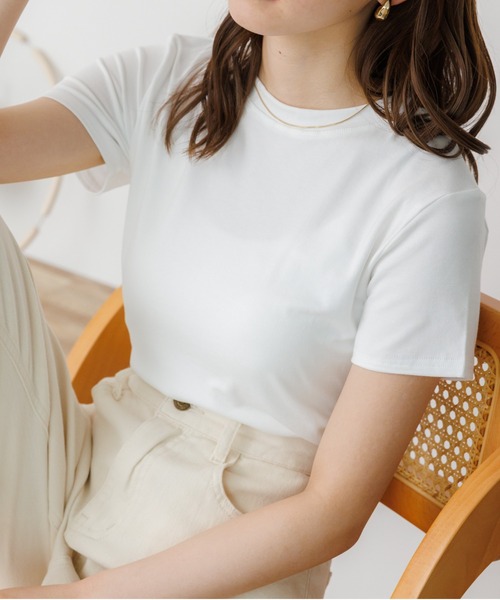 Ada. tシャツ シンプル コンパクトTシャツ レディース