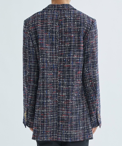 bed j.w ford テーラードジャケット BED J.W. FORD/ベッドフォード】Cotton-Wool Double-Breasted