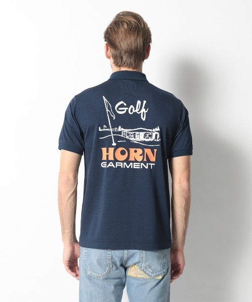 【新品】ホーンガーメント　ポロシャツ　レディース　Sサイズ　ネイビー 2025年最新】HORN G.M.Tの人気アイテム - メルカリ