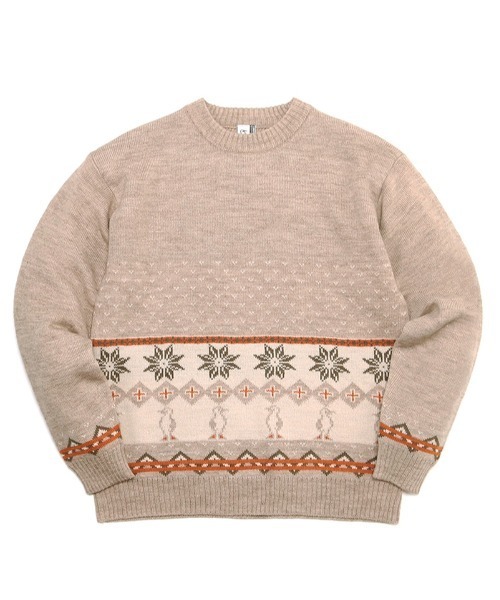 CHUMS セーター ニット 「CHUMS」Booby Snow Knit Crew Top