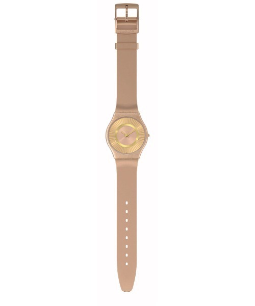 腕時計　レディース　SWATCH SKIN　TRI-GOLD Swatch Skin Classic BIOSOURCED TRI-Gold Again L Quartz Watch