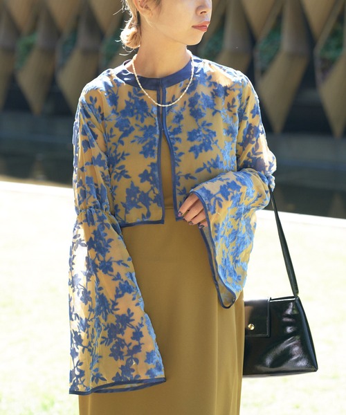 CIAOPANIC ベロアフラワーボレロ付きキャミワンピース 結婚式お呼ばれ CIAOPANICベロアフラワーボレロ付きキャミワンピース