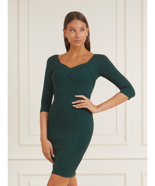 touyan☆GUESS MARCIANO タイト　ワンピース GUESS ワンピース MARCIANO Maggie Midi Dress ドレス