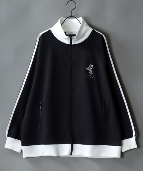 SITRY（シトリー） ジャージ SITRY Flower Embroidery Track Jacket