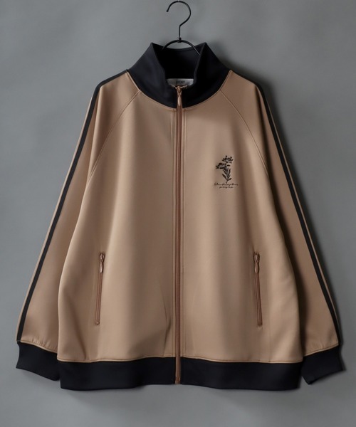 SITRY（シトリー） ジャージ SITRY Flower Embroidery Track Jacket
