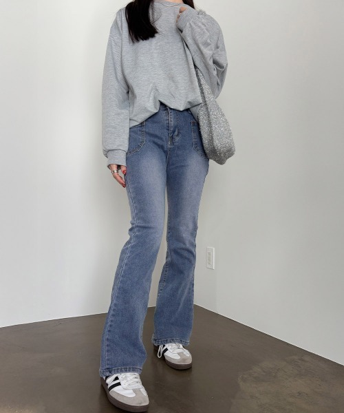 miniministore ジーンズ デニム デニムパンツ フレアデニム