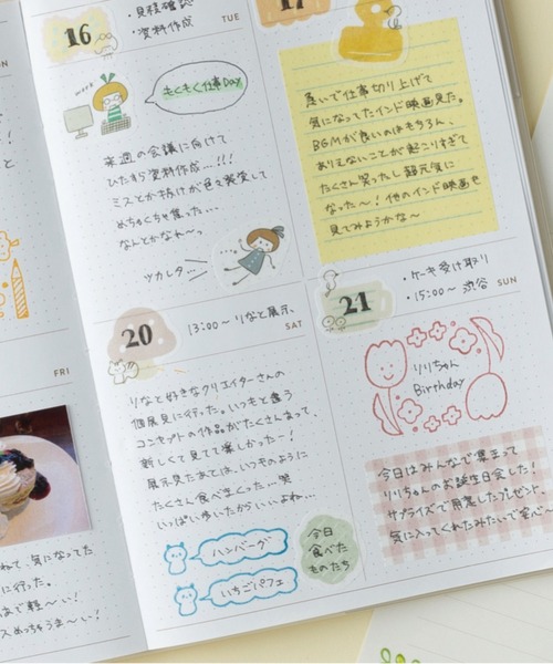 MARK'S（マークス） ステッカー 「マステ」 mizutama 水性ペンで書ける