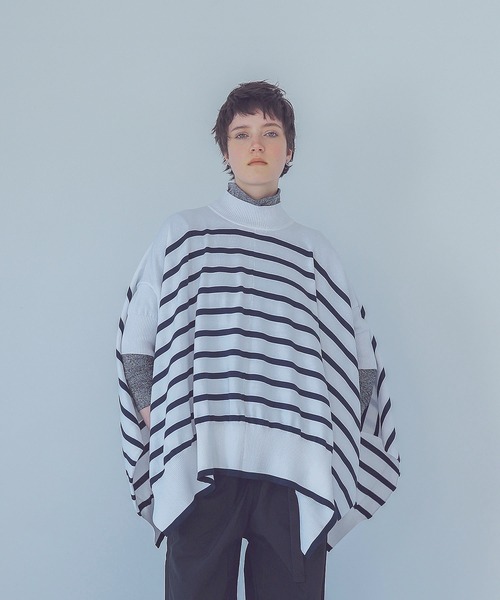 ニット セーター STUMBLY / deformation pullover knit(変形プルオーバニット) レディース STUMBLY ニット セーター / deformation pullover knit(変形