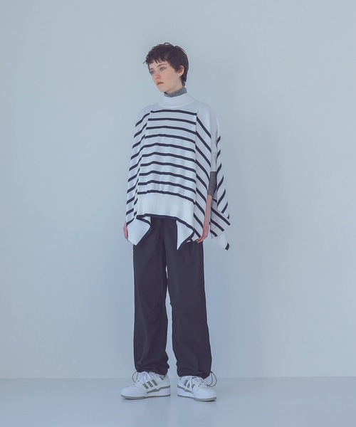 ニット セーター STUMBLY / deformation pullover knit(変形プルオーバニット) レディース STUMBLY ニット セーター / deformation pullover knit(変形