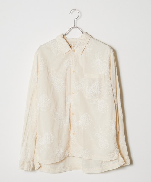 REMI RELIEF シャツ RELIEF/レミレリーフ アロハ総柄刺繍SHIRT
