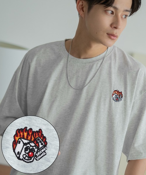 tシャツ 「SIDEWAY STANCE」オリジナル ワンポイント刺繍 半袖Tシャツ メンズ レディース | SIDEWAY STANCE | 20
