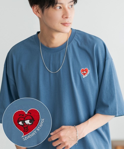 tシャツ 「SIDEWAY STANCE」オリジナル ワンポイント刺繍 半袖Tシャツ メンズ レディース | SIDEWAY STANCE | 27