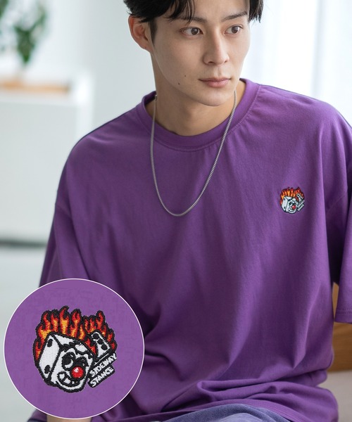 tシャツ 「SIDEWAY STANCE」オリジナル ワンポイント刺繍 半袖Tシャツ メンズ レディース | SIDEWAY STANCE | 28