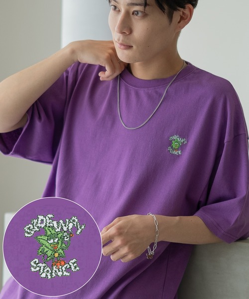 tシャツ 「SIDEWAY STANCE」オリジナル ワンポイント刺繍 半袖Tシャツ メンズ レディース | SIDEWAY STANCE | 29