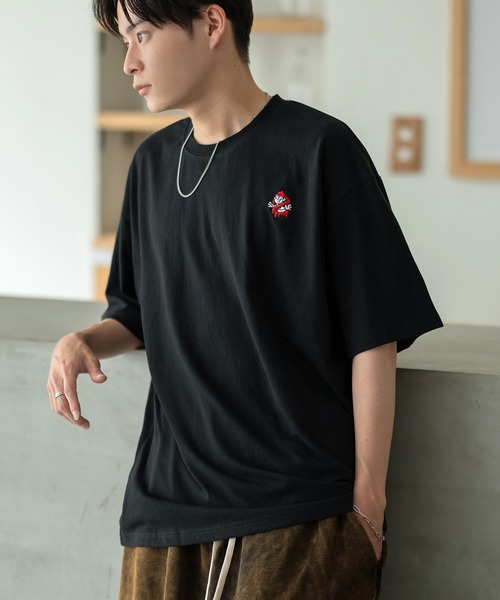 tシャツ 「SIDEWAY STANCE」オリジナル ワンポイント刺繍 半袖Tシャツ メンズ レディース | SIDEWAY STANCE | 47