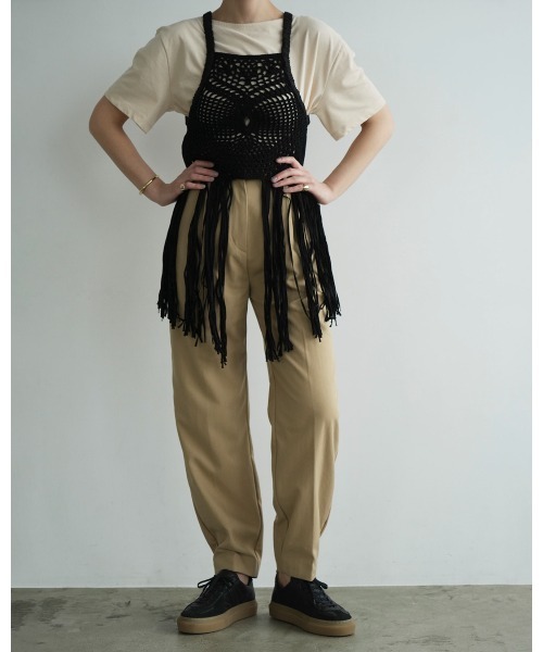 CLANE（クラネ） パンツ COCOON DRAPE PANTS レディース : ZOZOTOWN