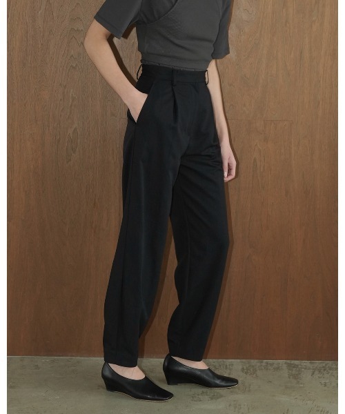 CLANE（クラネ） パンツ COCOON DRAPE PANTS レディース : ZOZOTOWN
