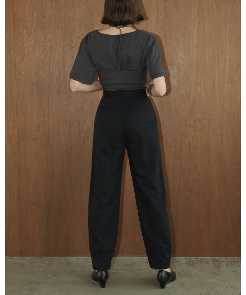 CLANE（クラネ） パンツ COCOON DRAPE PANTS レディース : ZOZOTOWN