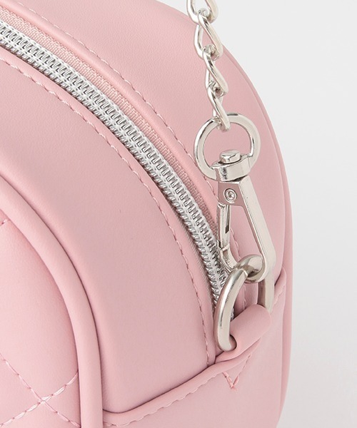 DT MaxMara ★ キルティング ショルダーバッグ APEX ピンク LOVETOXIC リュック パールドットキルティングショルダー キッズ