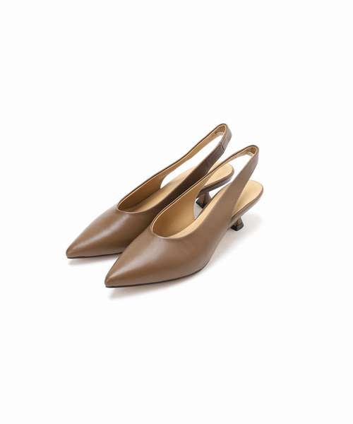 SLOBE IENA バッグスリングパンプス 24cm SLOBE IENA パンプス 「追加」SLOBE バッグスリングパンプス