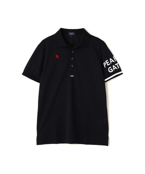 切替ボーダー半袖ポロシャツ | PEARLY GATES（パーリーゲイツ