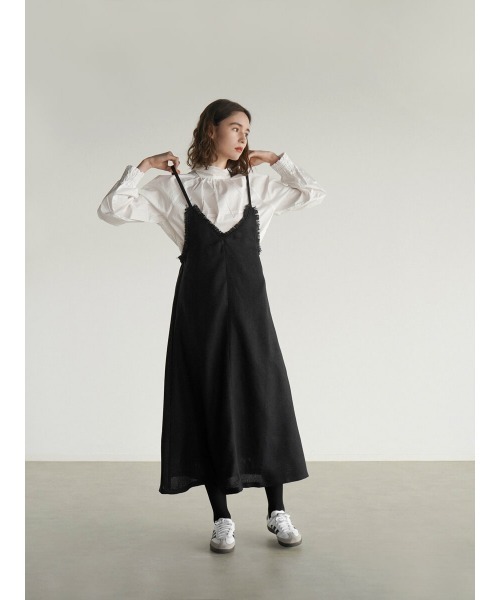 FIKA.（フィーカ） ワンピース Linen like cami onepiece : ZOZOTOWN