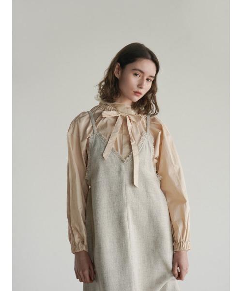 FIKA.（フィーカ） ワンピース Linen like cami onepiece : ZOZOTOWN