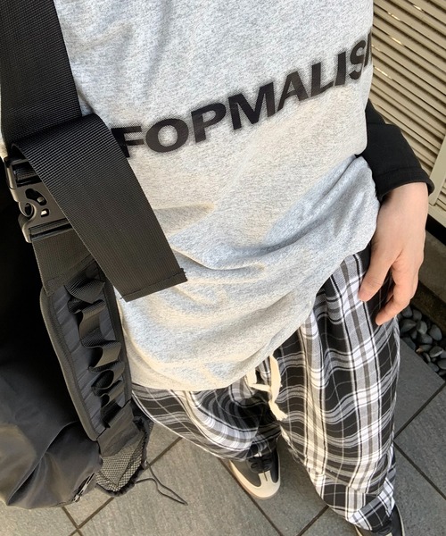 lilful パンツ チェック ワイドパンツ レディース : ZOZOTOWN
