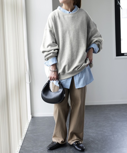 HUG.U（ハグユー） トレーナー スウェット 「超オーバー」スウェット