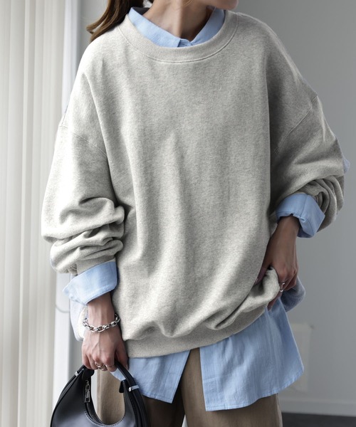 HUG.U（ハグユー） トレーナー スウェット 「超オーバー」スウェット