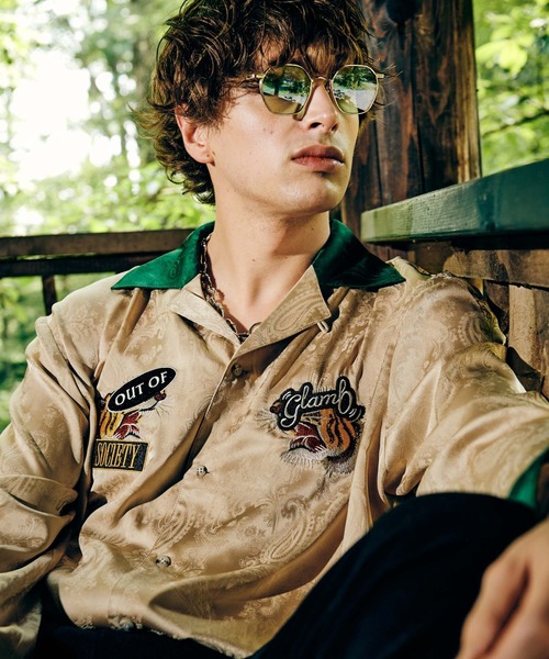 glamb（グラム） シャツ Out of Society Ska Shirt / アウトオブ