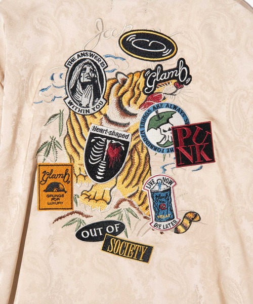 glamb（グラム） シャツ Out of Society Ska Shirt / アウトオブ