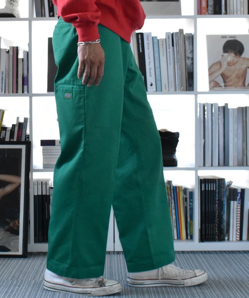 50s 60s ワーク　パンツ　緑　ボロ　ヴィンテージ　片爪　ディッキーズ 50s 60s ワーク パンツ 緑 ボロ ヴィンテージ 片爪 ディッキーズ