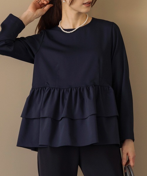 Sono ブラウス シャツ 「SONO/ソーノ」「SONO NAVY/ソーノ