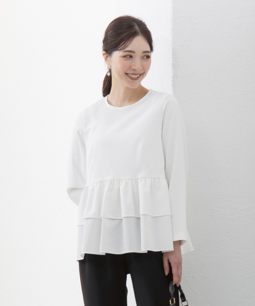 Sono（ソーノ） ブラウス シャツ 「新作 1/16発売」ご自宅でお洗濯可能