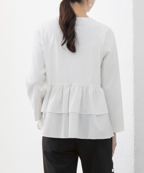 Sono（ソーノ） ブラウス シャツ 「新作 1/16発売」ご自宅でお洗濯可能