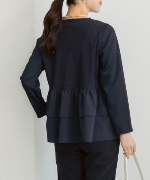 Sono（ソーノ） ブラウス シャツ 「新作 1/16発売」ご自宅でお洗濯可能