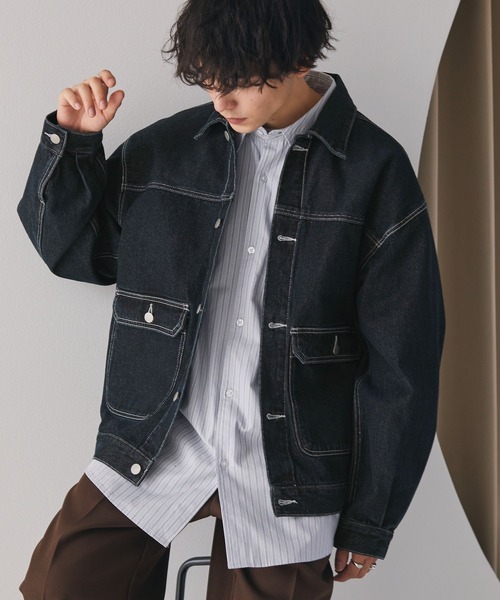 MONO-MART（モノマート） カバーオール ルーズデニムカバーオール