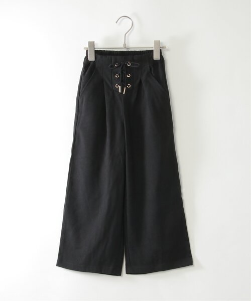 ikka（イッカ） パンツ レースアップワイドパンツ（120~160cm） キッズ