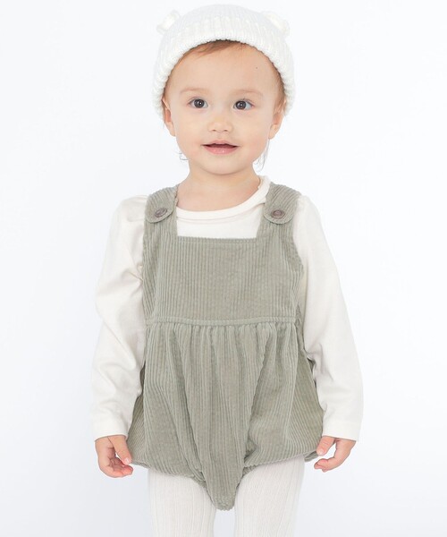SHIPS ベビー服 ロンパース KIDS:80〜90cm / コーデュロイ