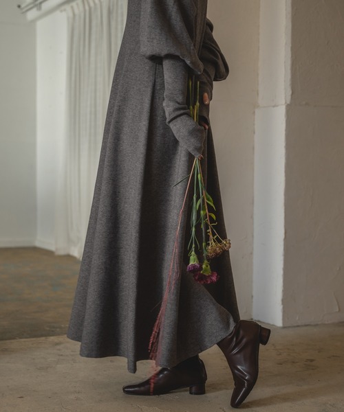 mideal（マイディール） ワンピース shaggy bolero set volume sleeve 
